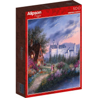 ALIPSON Puzzle Bavorský hrad 500 dielikov