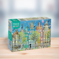 YAZZ Puzzle Belgické mesto 1000 dielikov