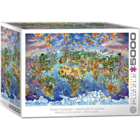 EUROGRAPHICS Puzzle Divy sveta 5000 dielikov