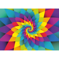 YAZZ Puzzle Dúhová špirála 1000 dielikov