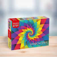 YAZZ Puzzle Dúhová špirála 1000 dielikov
