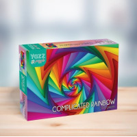 YAZZ Puzzle Komplikovaná dúha 1000 dielikov