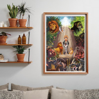 CLEMENTONI Puzzle Leví kráľ 1000 dielikov