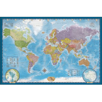 EUROGRAPHICS Puzzle Mapa sveta 5000 dielikov