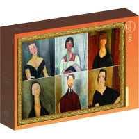 GRAFIKA Puzzle Modiglianiho koláž 500 dielikov