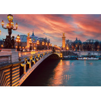 ALIPSON Puzzle Most Alexandra III, Paríž 1000 dielikov