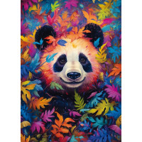 SCHMIDT Puzzle Panda v dúhovom lese 1000 dielikov
