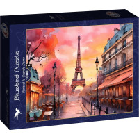 BLUEBIRD Puzzle Paríž et la Grande Dame 1000 dielikov