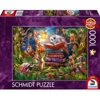 SCHMIDT Puzzle Rozprávky na dobrú noc v lese 1000 dielikov