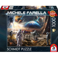 SCHMIDT Puzzle Posledná hranica: Prieskum vesmíru 1000 dielikov