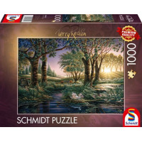 SCHMIDT Puzzle Ranná mágia pri jazere 1000 dielikov