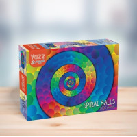 YAZZ Puzzle Špirála z gulí 1000 dielikov