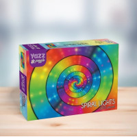 YAZZ Puzzle Špirála zo svetiel 1000 dielikov