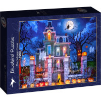 BLUEBIRD Puzzle Strašidelný dom 1000 dielikov