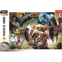 TREFL Puzzle The Mandalorian: Groguovo putovanie 1000 dielikov