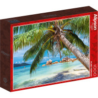 ALIPSON Puzzle Tropická pláž 1000 dielikov