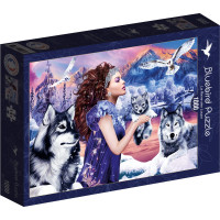 BLUEBIRD Puzzle Vlčia kráľovná 1000 dielikov