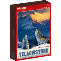 ALIPSON Puzzle Yellowstonský vlk 500 dielikov