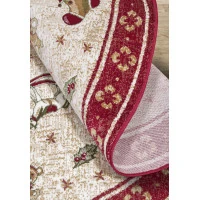 Kusový koberec Villeroy & Boch Toy&#39;s delight so strihaným vlasom 106217 Red, Multicolor kruh
