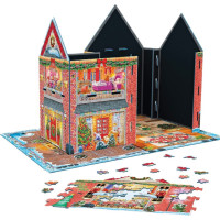 EUROGRAPHICS 3D puzzle Vianočná chalúpka 1100 dielikov