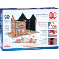 EUROGRAPHICS 3D puzzle Vianočná chalúpka 1100 dielikov