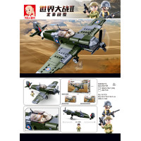 Sluban WWII M38-B0712 Ľahká stíhačka