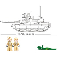 Sluban Model Bricks M38-B0892 Bojový tank M1A2 Abrams