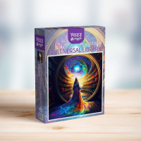 YAZZ Štvorcové puzzle Multiverzálna knižnica1023 dielikov