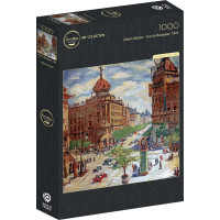 GRAFIKA Štvorcové puzzle Pohľad na Budapešť 1000 dielikov