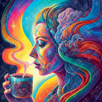 YAZZ Štvorcové puzzle Posvätné kakao 1023 dielikov
