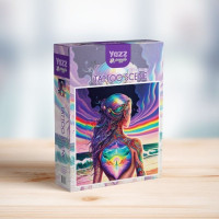 YAZZ Štvorcové puzzle Tetovanie 1023 dielikov
