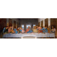 BLUEBIRD Panoramatické puzzle Posledná večera 1000 dielikov