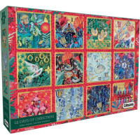 GIBSONS Puzzle 12 dní do Vianoc 1000 dielikov
