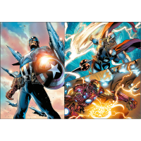TREFL Puzzle Avengers: Heorické dni 4x250 dielikov