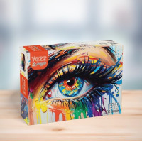 YAZZ Puzzle Farebné oko 1000 dielikov