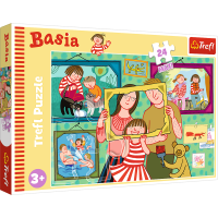 TREFL Puzzle Basia a jej deň MAXI 24 dielikov