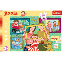 TREFL Puzzle Basia a jej deň MAXI 24 dielikov