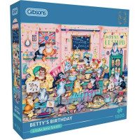 GIBSONS Puzzle Betty má narodeniny 1000 dielikov