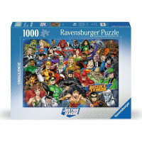 RAVENSBURGER Puzzle Challenge: Liga Spravodlivosti 1000 dielikov