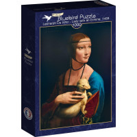 BLUEBIRD Puzzle Dáma s hranostajom 1000 dielikov