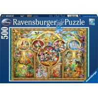 RAVENSBURGER Puzzle Disney rodina 500 dielikov