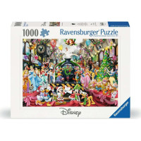 RAVENSBURGER Puzzle Disney Vianoce: Všetci na palube 1000 dielikov