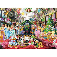 RAVENSBURGER Puzzle Disney Vianoce: Všetci na palube 1000 dielikov