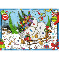 RAVENSBURGER Puzzle Grinch 1000 dielikov