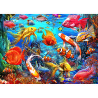 BLUEBIRD Puzzle Tropické ryby 1500 dielikov