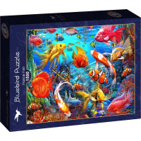BLUEBIRD Puzzle Tropické ryby 1500 dielikov