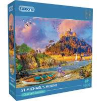 GIBSONS Puzzle Hora svätého Michaela 1000 dielikov