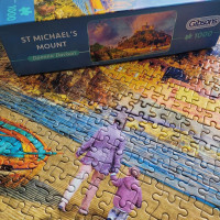 GIBSONS Puzzle Hora svätého Michaela 1000 dielikov
