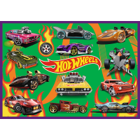 TREFL Puzzle Hot Wheels: Závodné autá 4x250 dielikov