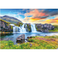 DINO Puzzle Islandský vodopád 500 dielikov